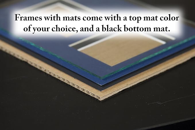 ArtToFrames Collage Photo Frame Single Mat with 9-5x5 Openings with Satin Black Frame and Rouge mat.