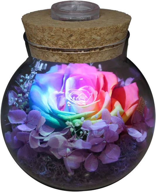 The Gift of Eternity: Why the Preserved Real Rose Mood Light is the Ultimate Expression of Love