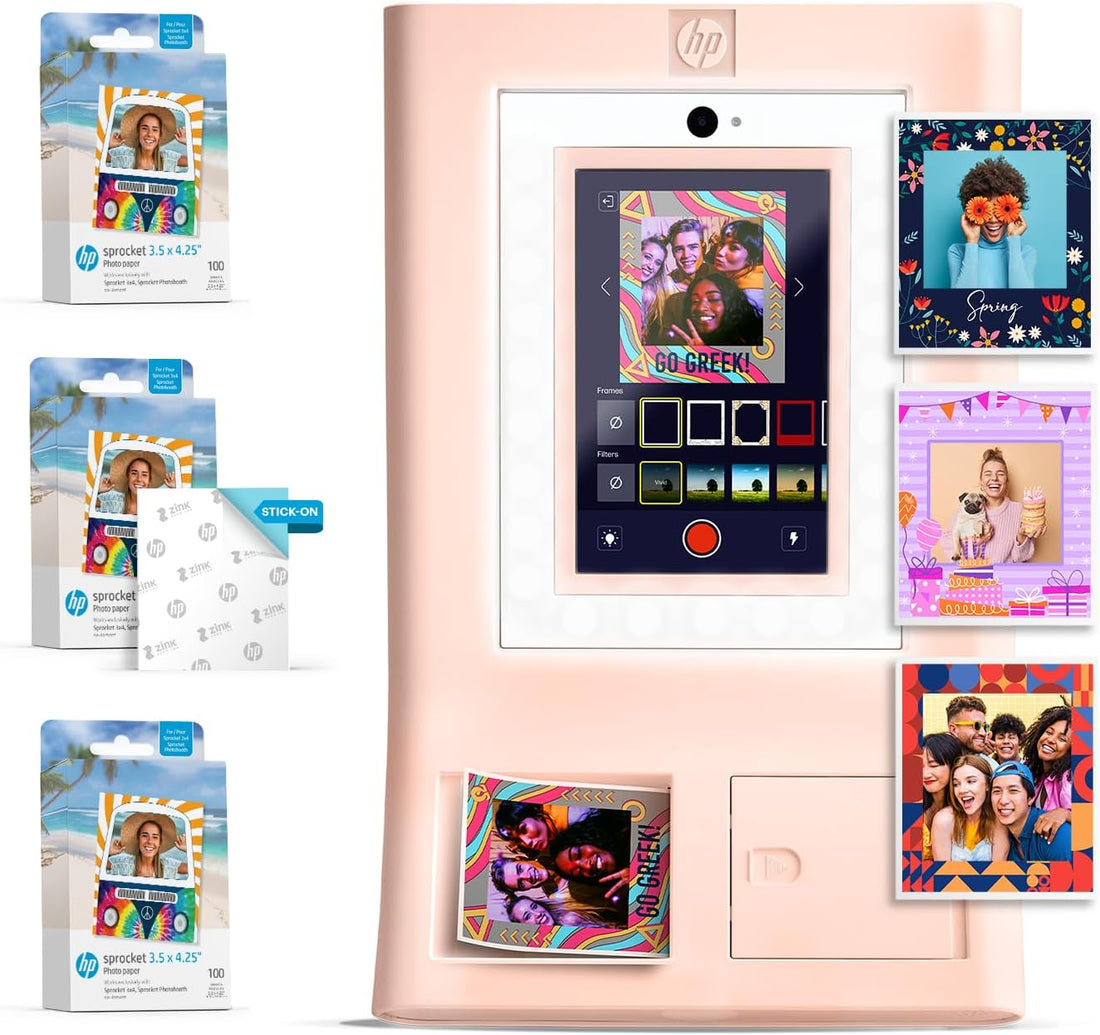 Elevate Your Next Party with the HP Sprocket Photo Booth: The Ultimate Event Must-Have