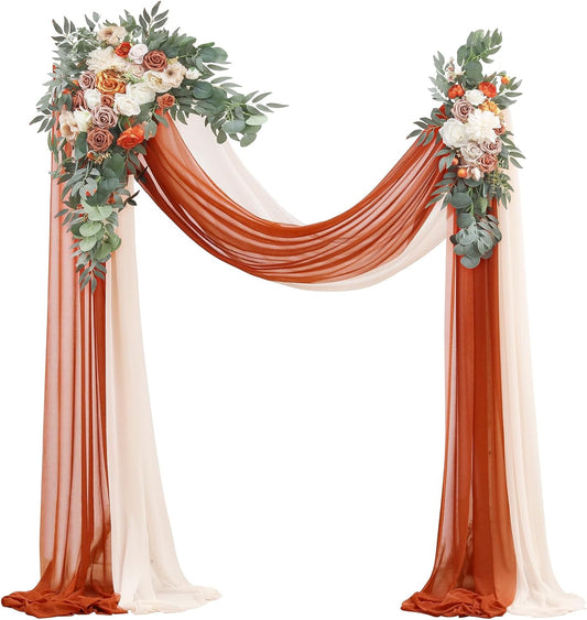 Transform Your Wedding Arch with Ease: The Floroom Terracotta & Cream Floral Kit Guide